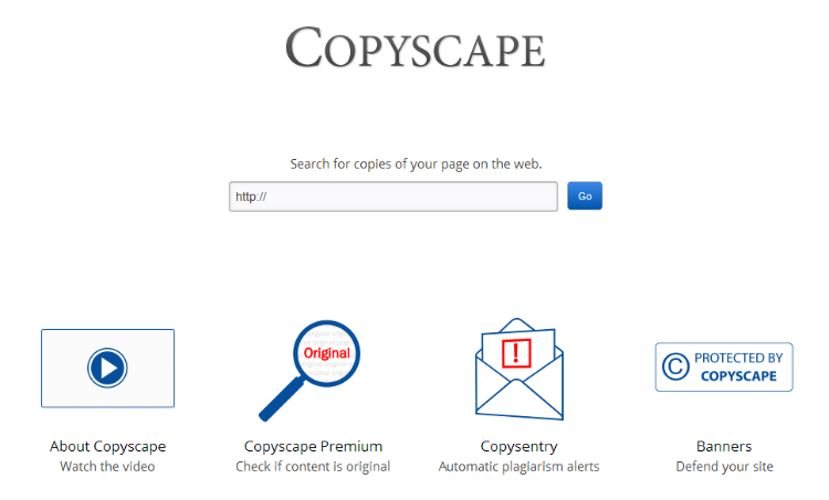 Copyscape for SEO