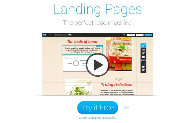 Free Landing Pages