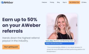 AWeber Affiilate Program