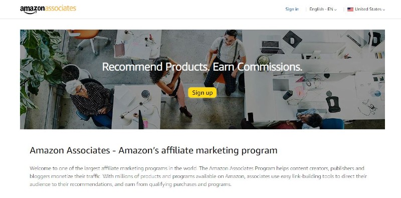 Beginner Affiliate Marketing - Amazon Associates