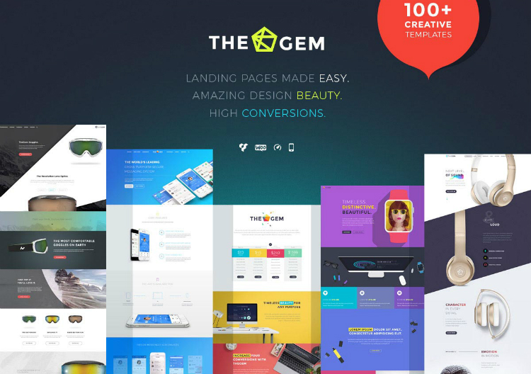 Best WordPress Themes - The Gem