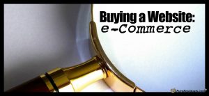 Buying an E-Commerce Website Featured