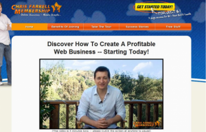 Chris Farrell Lead Capture Page