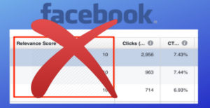 Facebook Relevance Score Replaced - Social