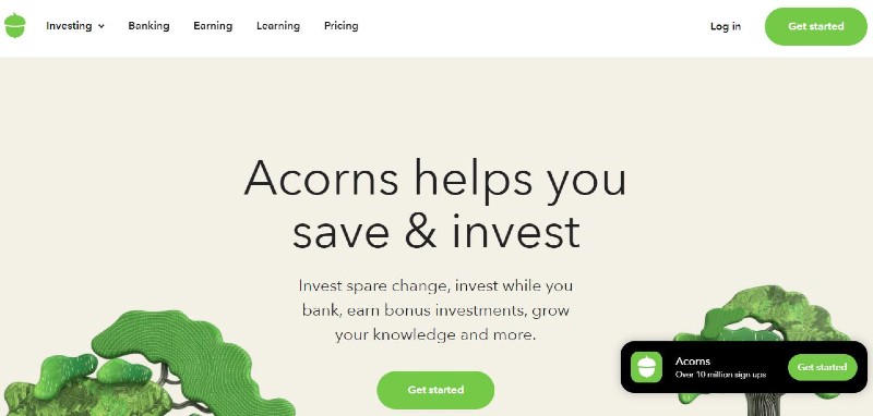 Financial Affiliate Programs - Acorns