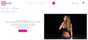 Fitness Affiliate Programs - IdealFit