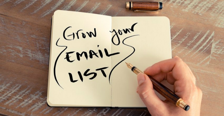 Grow your email list - blogging