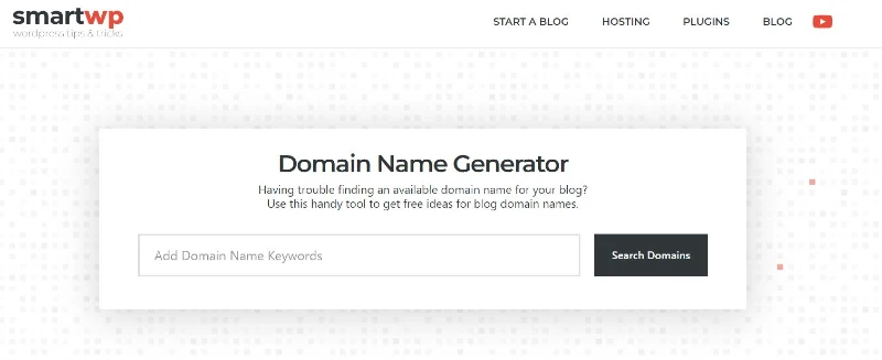 How to Choose Domain Name - Generators SmartWP