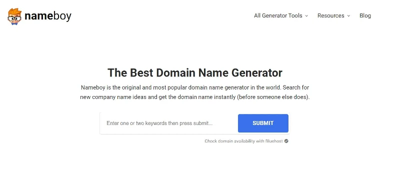 How to Choose Domain Name - Generators