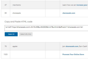 How to Get Started Affiliate Marketing - Copy Affiliate Link