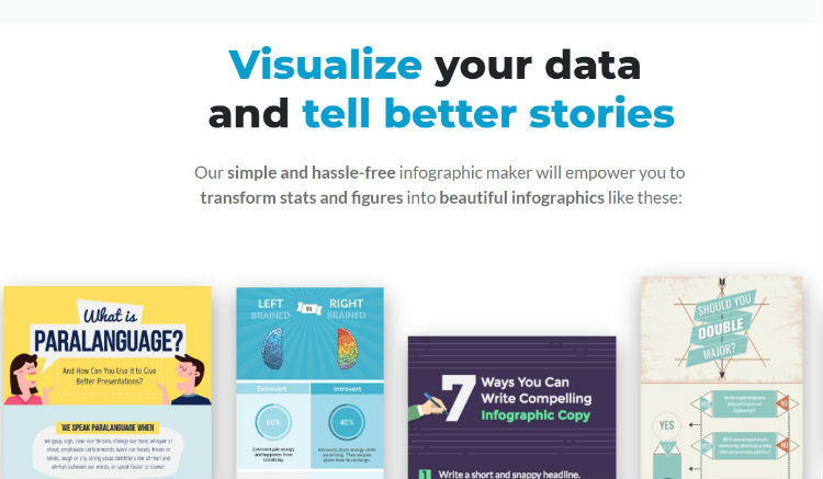 Infographic Landing Page