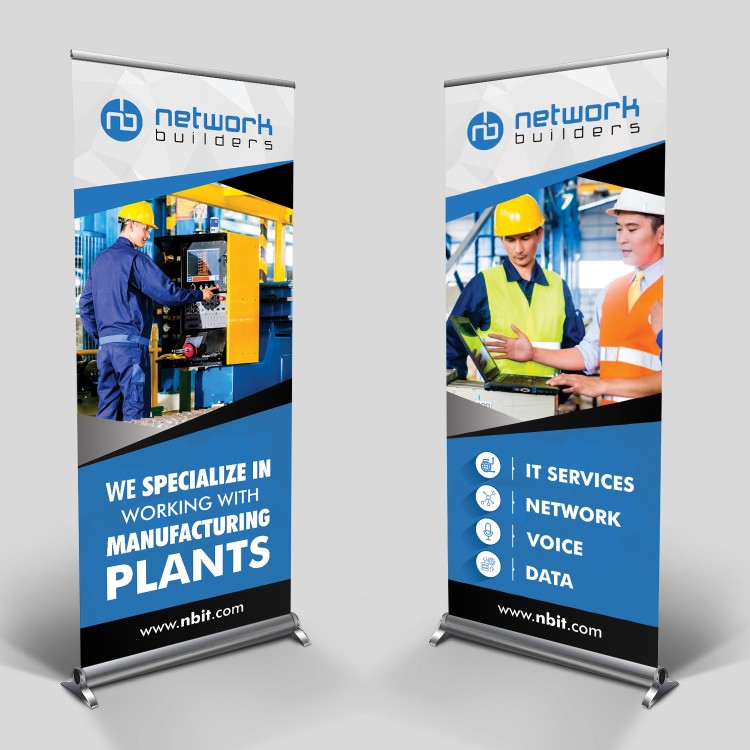 Perfect Trade Show Banner Vibrant Colors