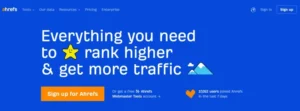 SEO Affiliate Programs - Ahref