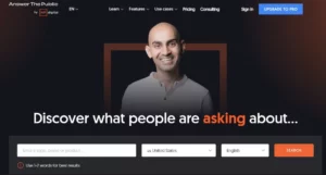 SEO Affiliate Programs - Answer The Public