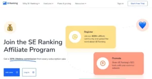 SEO Affiliate Programs - SERanking