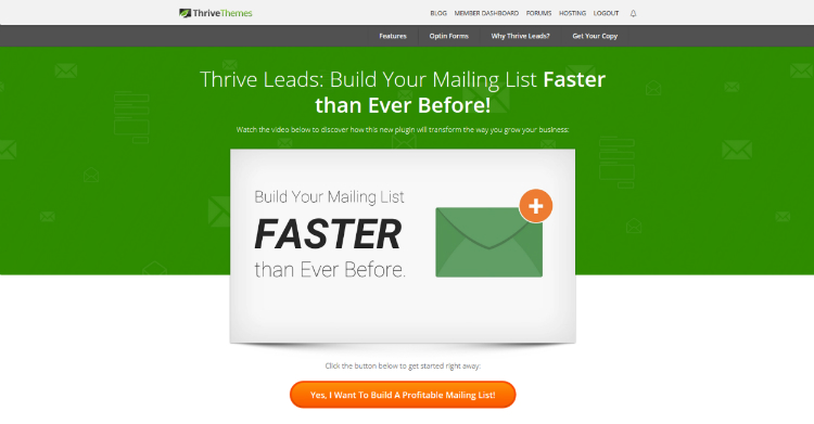 Thrive Leads - Affiliate Marketing tools