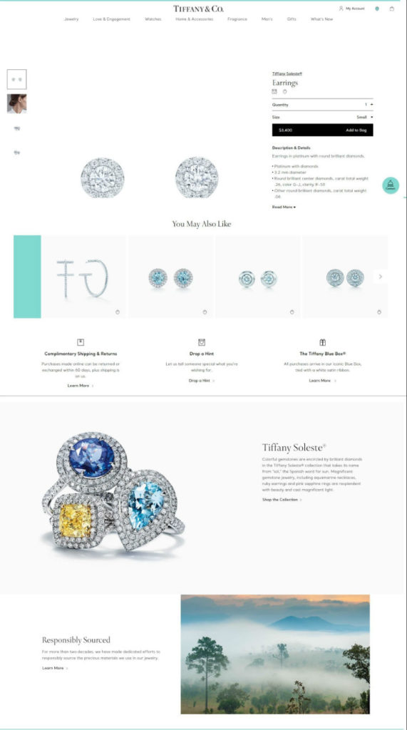Tiffany Page Design eCommerce