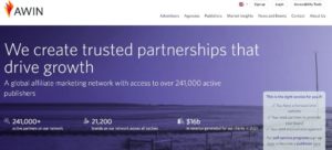 Top 10 Affiliate Programs - Awin
