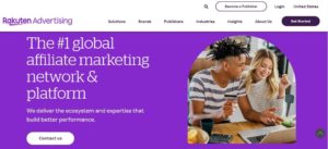 Top 10 Affiliate Programs - Rakuten