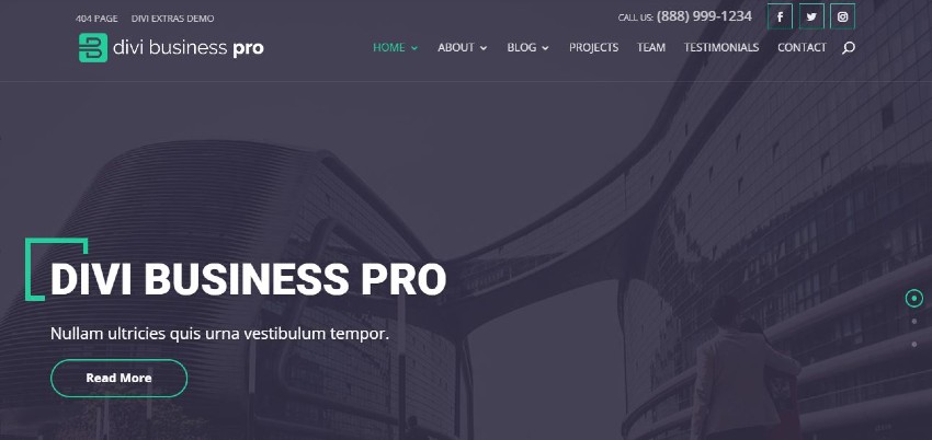 Top 10 Best WordPress Themes for Business - Divi Business Pro