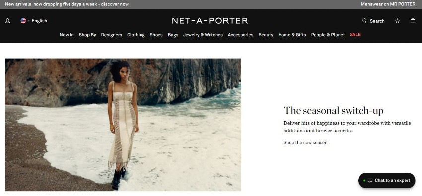 Top 25 Fashion Affiliate Programs - Net-a-porter