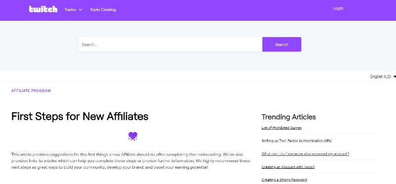 Top 30 Gaming Affiliate Programs - Twitch