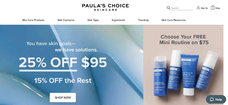 Top Beauty Affiliate Programs - Paula's Choice