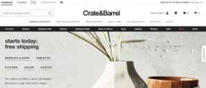 Top Home Improvement Affiliate Programs - CrateandBarrel