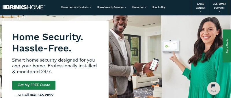 Top Home Security Affiliate Programs - Brinks Home