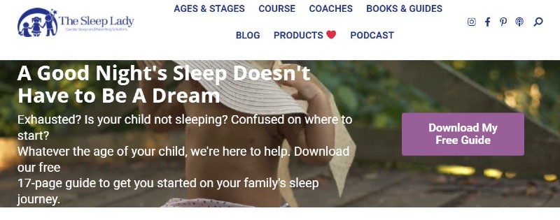 Top Parenting Affiliate Programs - TheSleepLady