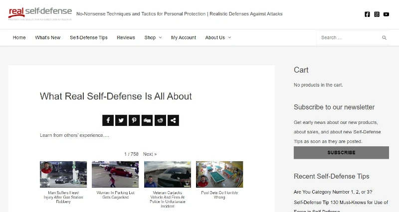 Top Self Defense Affiliate Programs - Real Self Defense
