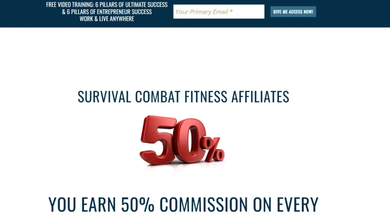 Top Self Defense Affiliate Programs - Survival Combat Fitness