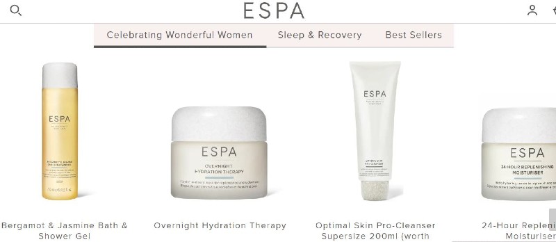 Top Skincare Affiliate Programs - ESPA