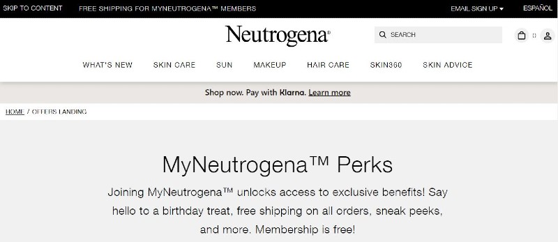 Top Skincare Affiliate Programs - Neutrogena