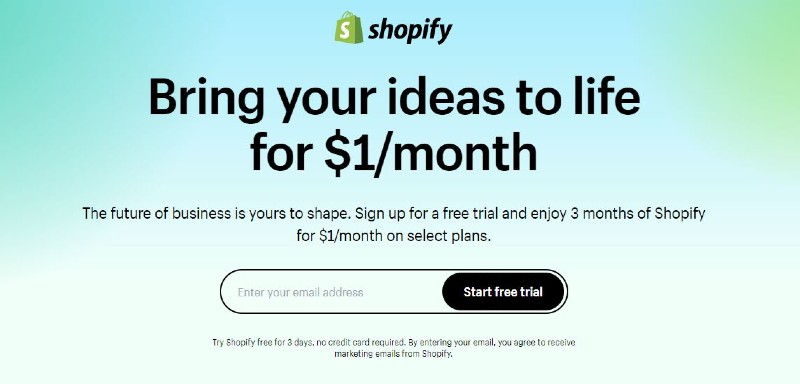 Top Technology Affiliate Programs - Shopify