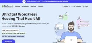Top Technology Affiliate Programs - Siteground