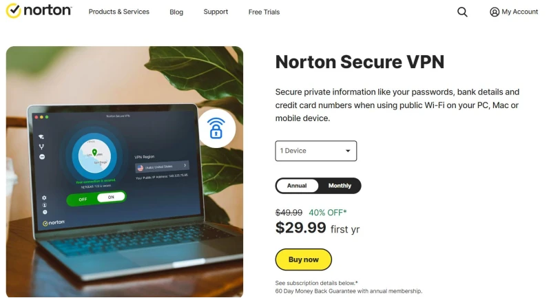 Top VPN Affiliate Programs - Norton SecureVPN