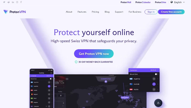 Top VPN Affiliate Programs - ProtonVPN