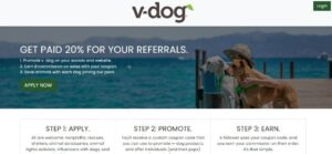 V-dog Affiliate Program