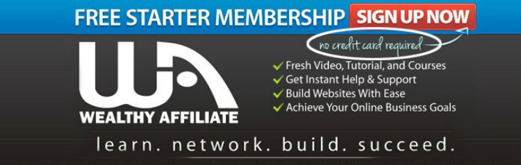 Wealthy Affiliate Free Starter