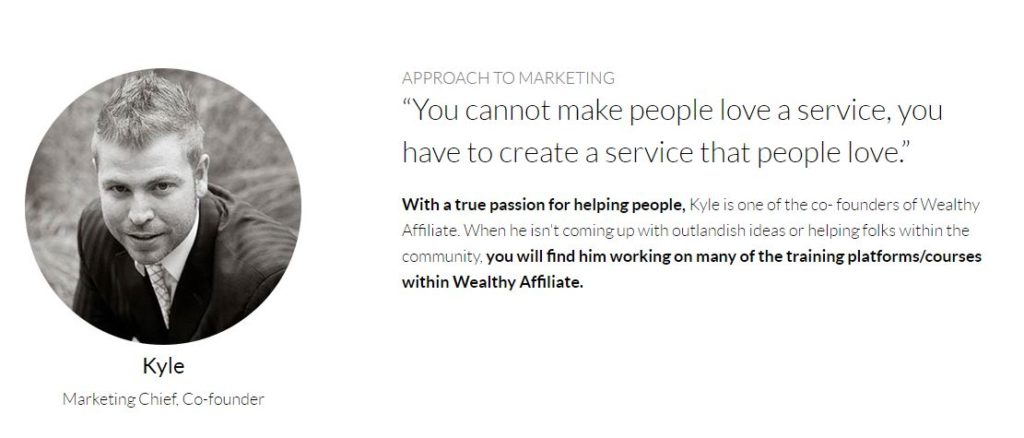 Wealthy Affiliate Review - Kyle