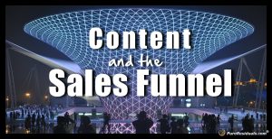 content and the sales funnel - SOCIAL