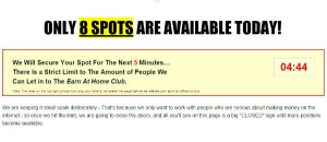 Earn at Home Club Scam Marketing Tactics