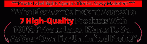 get private label rights products
