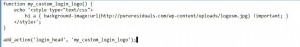 wp hack login logo